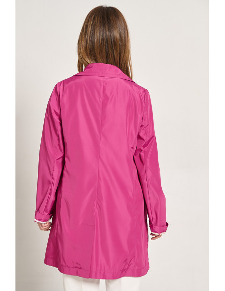 GABARDINA SOLAPAS MAGENTA