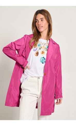 GABARDINA SOLAPAS MAGENTA