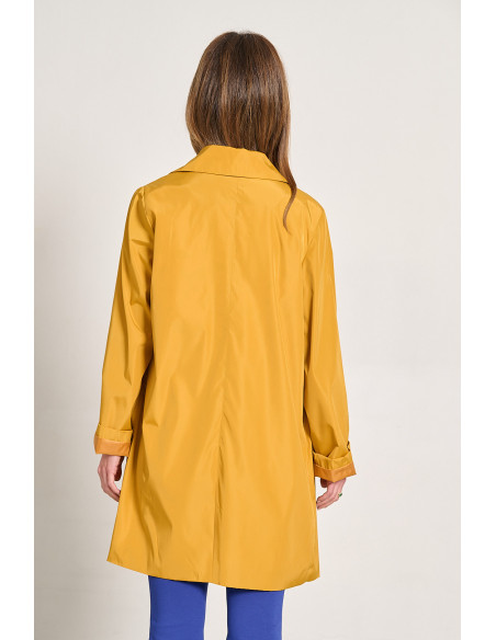 GABARDINA CLÁSICA MOSTAZA