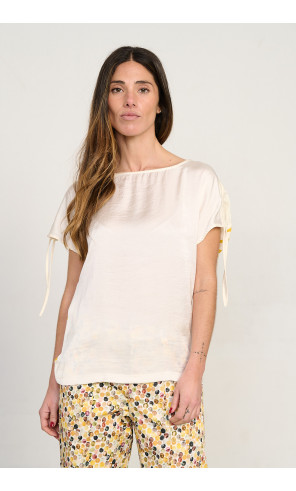 CAMISETA MANGA CORTA SATEN