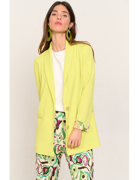 Blazer fluida lima BMB & Co. vista frontal