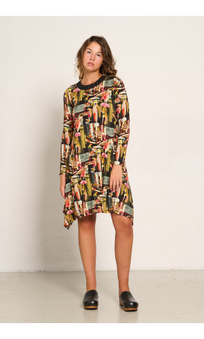 VESTIDO CORTO OJETEROS