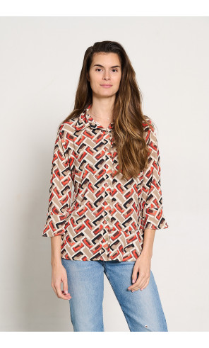 CAMISA PUNTO ESTAMPADA