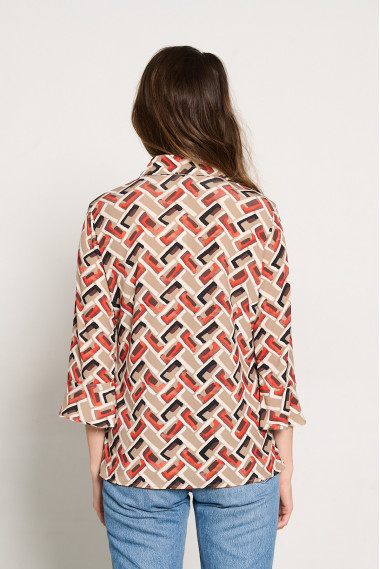 CAMISA PUNTO ESTAMPADA