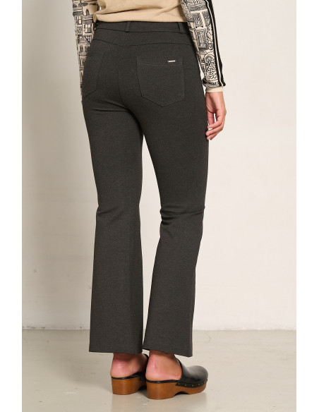 PANTALON ACAMPANADO GRIS