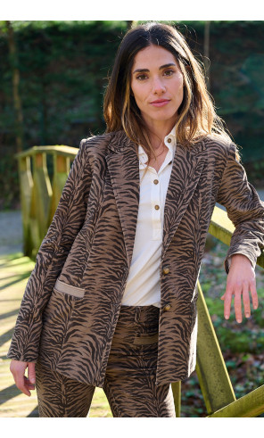 Blazer Pana Animal Print BMB & Co.