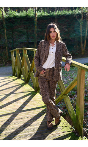 Pantalon Pana Animal Print BMB & CO.