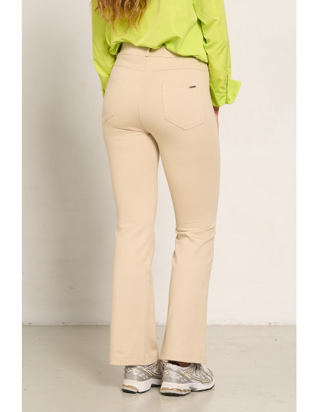 PANTALON ACAMPANADO PIEDRA