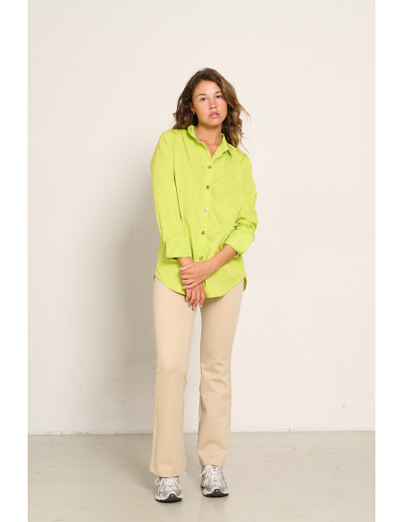 PANTALON ACAMPANADO PIEDRA