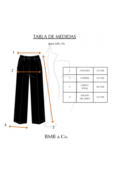 Pantalon Recto Granate Efecto Segunda Piel