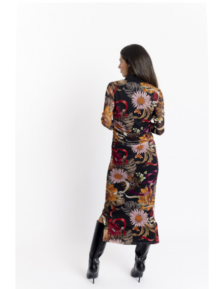 Vestido Midi Entallado Tul BMB & Co.