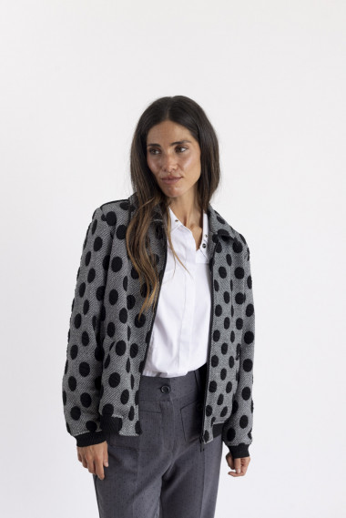 Bomber Lunares Jacquard BMB & Co.