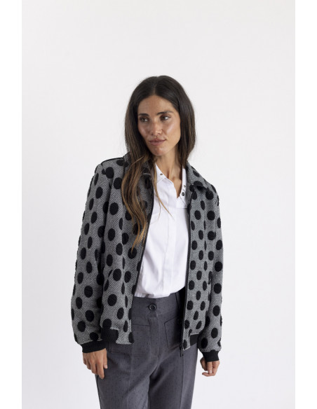 Bomber Lunares Jacquard BMB & Co.