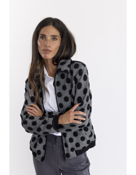 Bomber Lunares Jacquard BMB & Co.