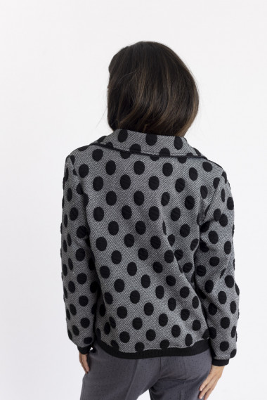 Bomber Lunares Jacquard BMB & Co.
