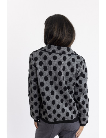 Bomber Lunares Jacquard BMB & Co.