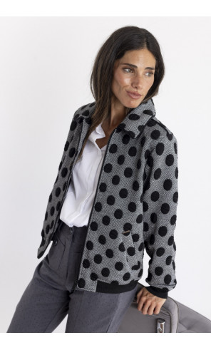 Bomber Lunares Jacquard BMB & Co.