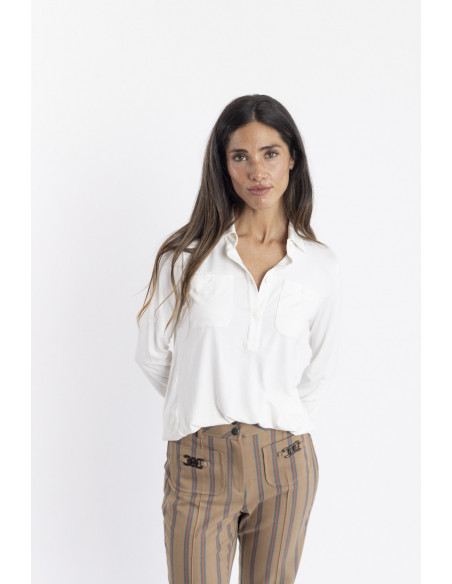 Camiseta Cruda Soft Botonadura BMB & Co.