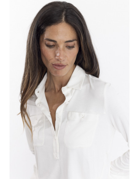 Camiseta Cruda Soft Botonadura BMB & Co.