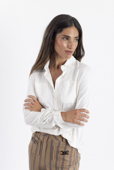 Camiseta Cruda Soft Botonadura BMB & Co.