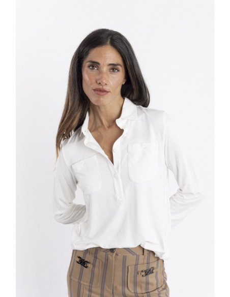 Camiseta Cruda Soft Botonadura BMB & Co.