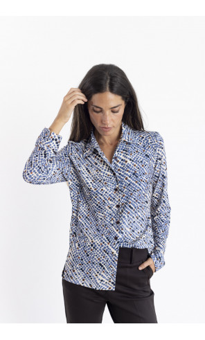 Camisa De Lunares con Caída BMB & Co.