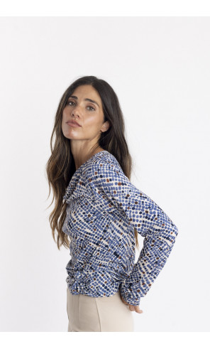 Camiseta De Lunares Con Nudos BMB & Co.