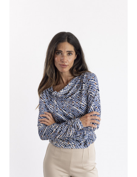 Camiseta De Lunares Con Nudos BMB & Co.