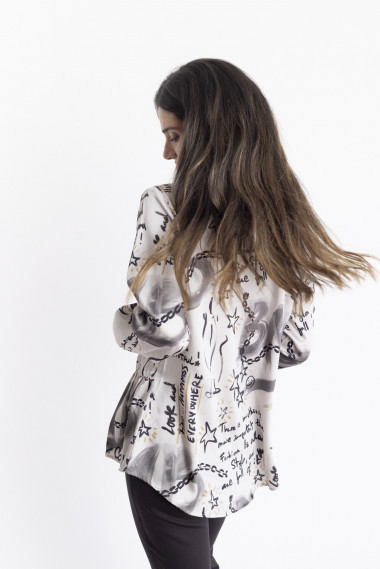 Camisa Print Graffiti BMB & Co.