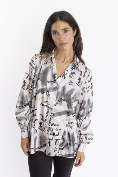 Camisa Print Graffiti BMB & Co.
