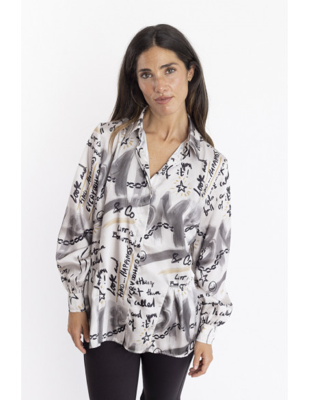 Camisa Print Graffiti BMB & Co.