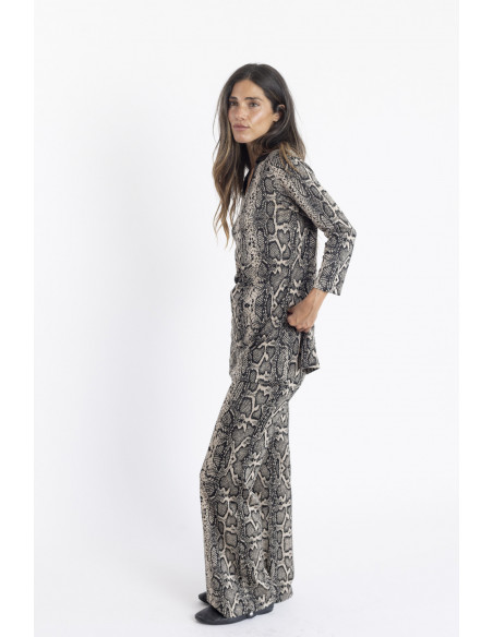 Pantalon Fluido Animal Print BMB & Co.