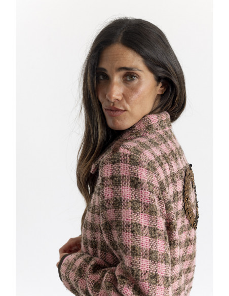 Bomber Cuadros Lana BMB & Co.