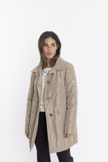 Trench Clásica Topo Acolchada Waterproof BMB & Co.