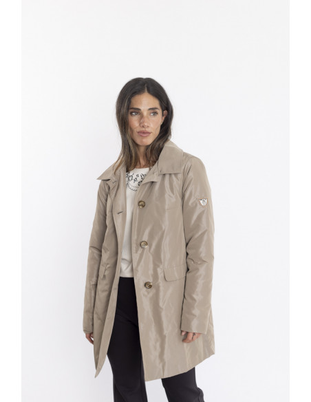 Trench Clásica Topo Acolchada Waterproof BMB & Co.