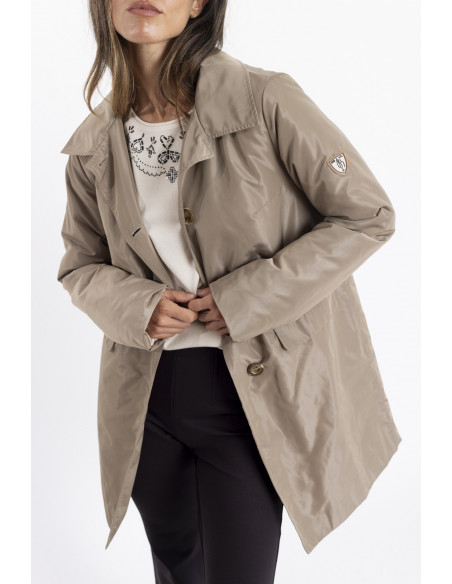 Trench Clásica Topo Acolchada Waterproof BMB & Co.