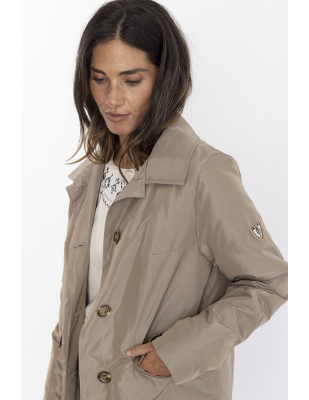 Trench Clásica Topo Acolchada Waterproof BMB & Co.