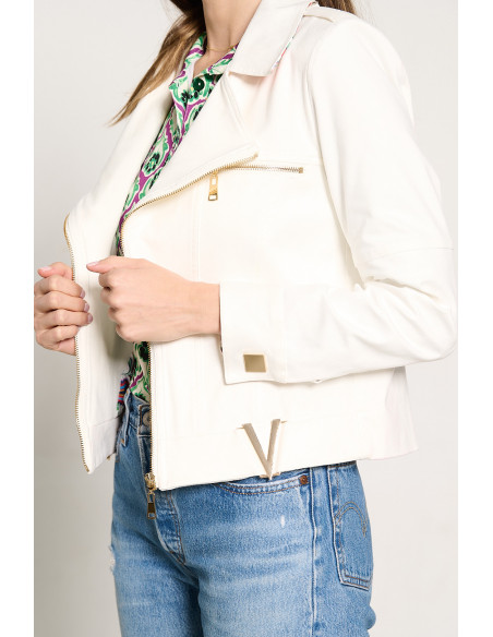 Cazadora Antelina Blanca BMB & Co.