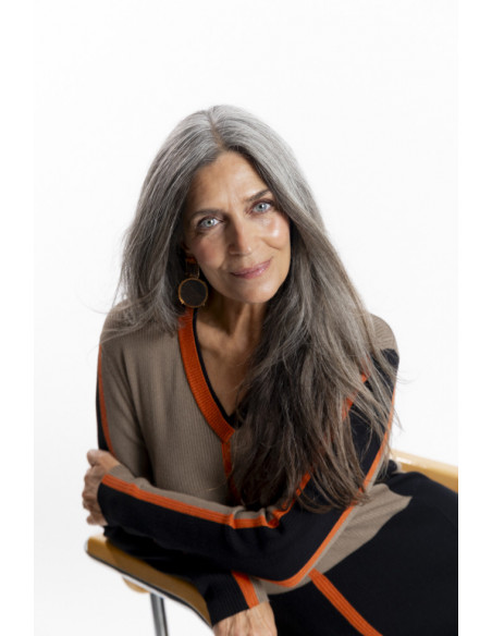 Vestido Midi Punto Canalé BMB & Co.