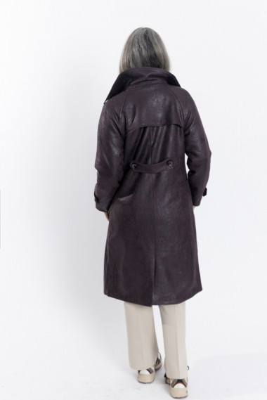 Trench Larga Animal Print BMB & Co.