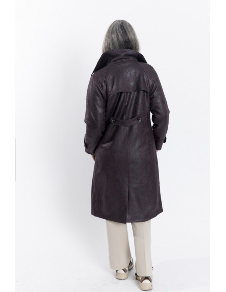 Trench Larga Animal Print BMB & Co.