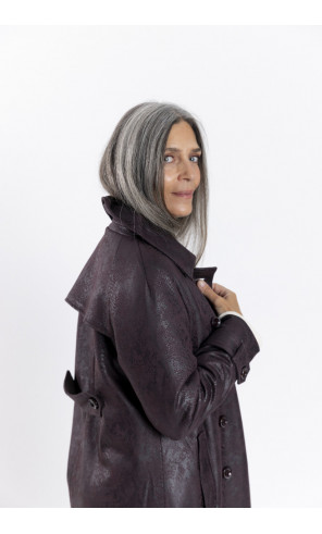 Trench Larga Animal Print BMB & Co.