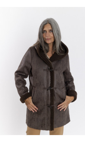 Abrigo Doble Faz Marron BMB & Co.