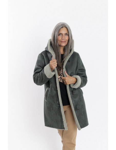 Abrigo Doble Faz Verde BMB & Co.