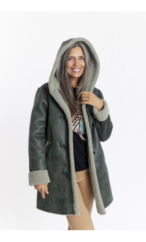 Abrigo Doble Faz Verde BMB & Co.