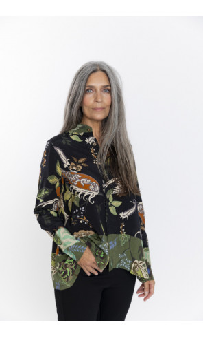 Camisa Amplia Print Floral BMB & Co.