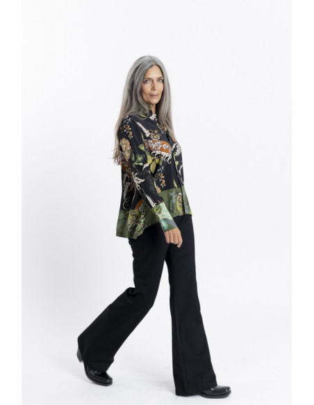 Camisa Amplia Print Floral BMB & Co.