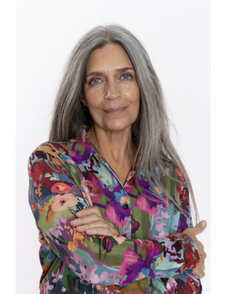 Camisa Estampado Floral Con Caida BMB & Co.