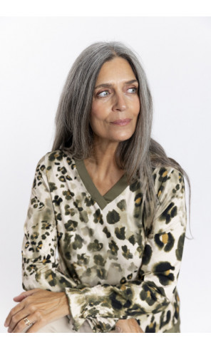 Camiseta Evase Animal Print BMB & Co.