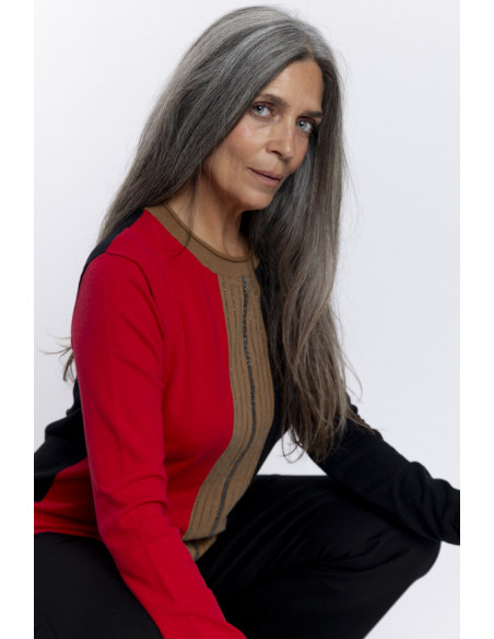 Jersey Tricolor Algodon BMB & Co.